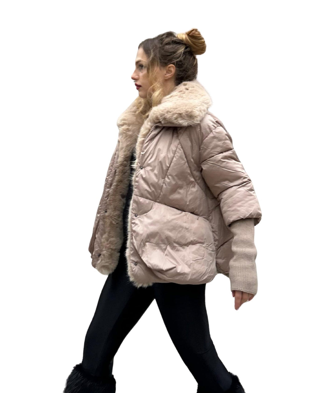 Pelliccia con Maxi Collo Sophie